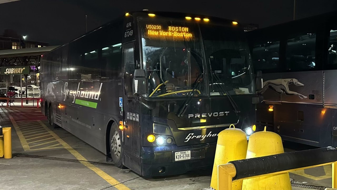 Audio recording Greyhound USA 2024 Prevost X3-45 #87249