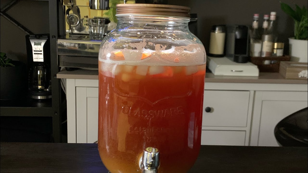 شاي مثلج بالخوخ    Peach Ice Tea