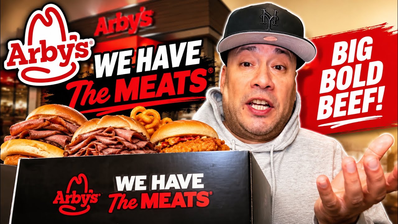 ARBY’S $7.99 MEAT & 3 REVIEW. THE MOST FAST FOOD BANG FOR YA BUCK? 