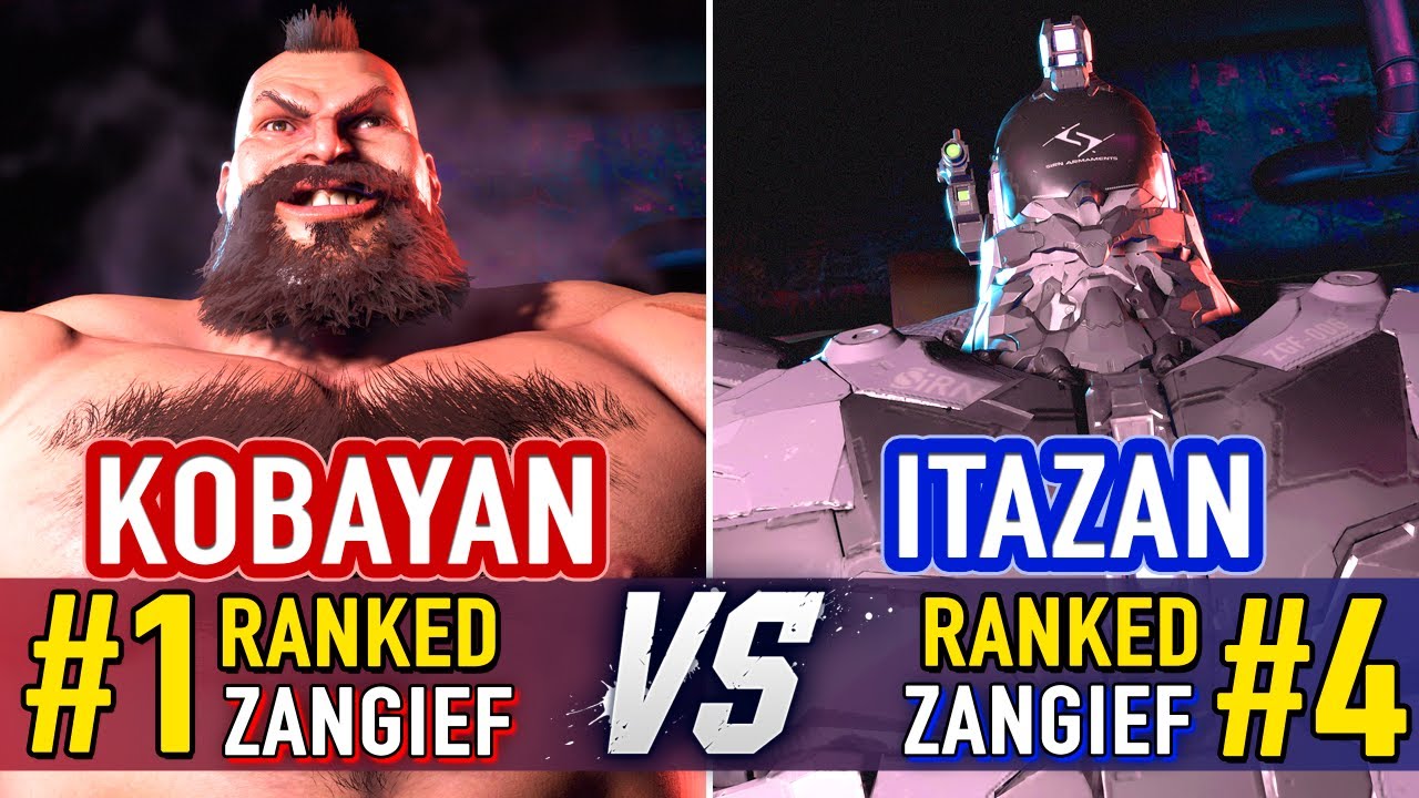 SF6 🤜 Kobayan (#1 Ranked Zangief) vs Itazan (#4 Ranked Zangief) 🤛 SF6 High Level Gameplay