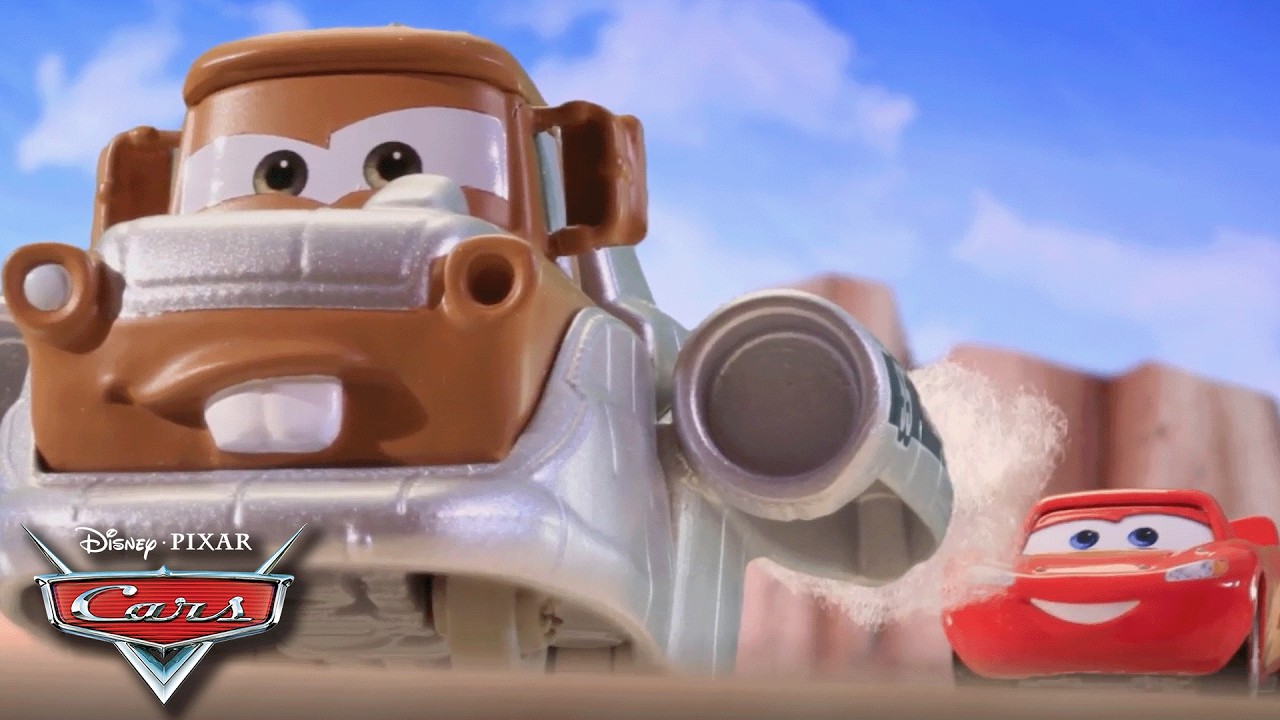 Lightning McQueen and Mater Do Rocket Racing! | Pixar Cars | @disneyjr