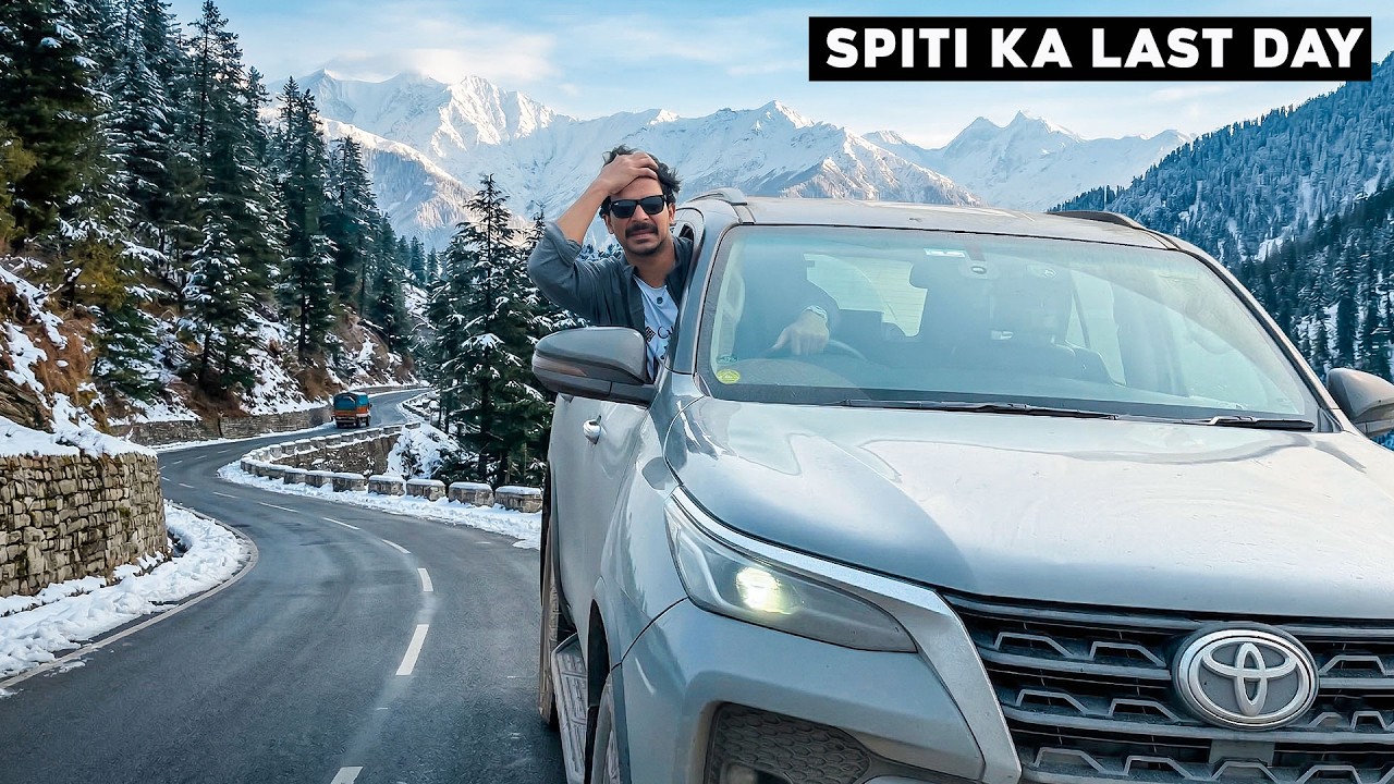 Kalpa to Chandigarh - 340 km Ki RACE 🎯 Kon Jeeta? (ETA Challenge)