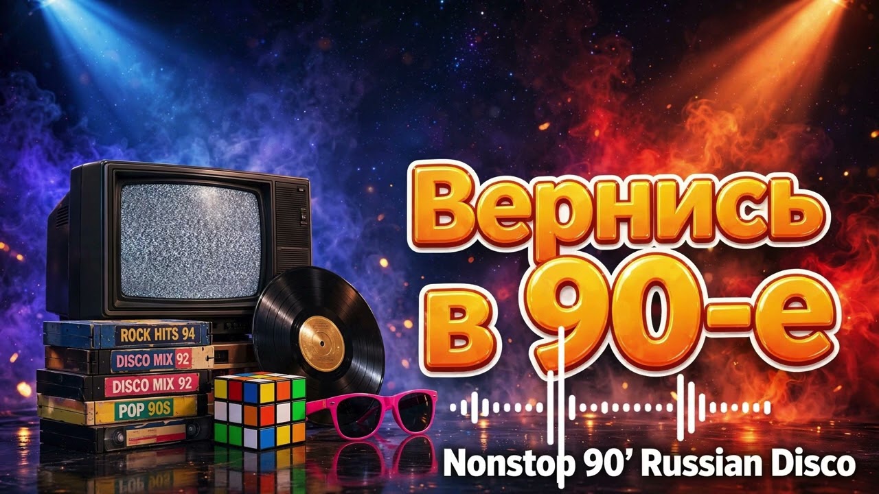 Вернись В 90-е 🕺 Звуки, Которые Возвращают Время Назад | Russian 90s Disco Mix
