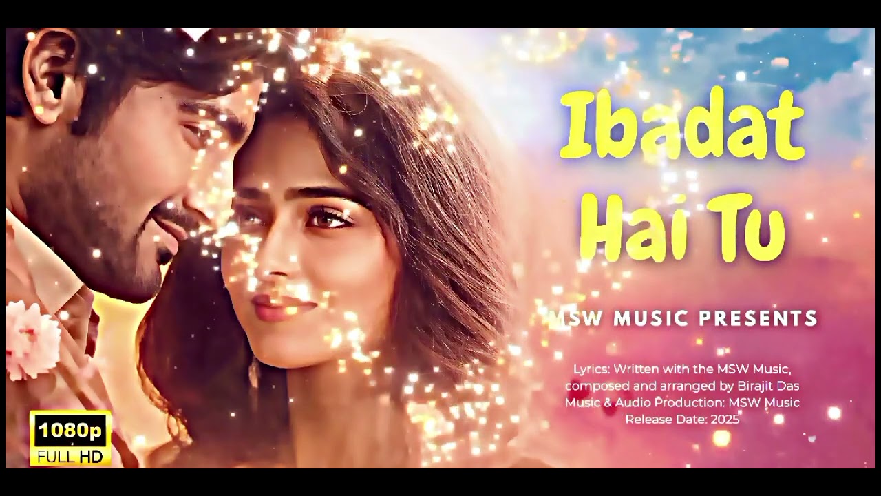 🎵 IBADAT HAI TU | Bollywood Romantic Song 2025 | MSW Music Hindi Presents 🎵
