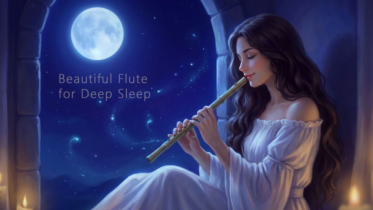 Knock Out Stress 😴 Soft Flute Music for Deep Sleep and Mental Calm