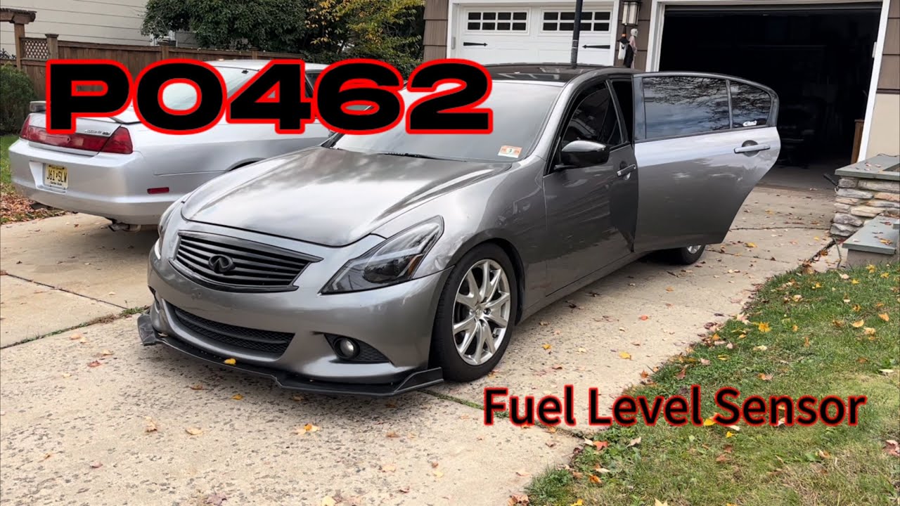 ДАТЧИК УРОВНЯ ТОПЛИВА / ИНСТРУКЦИЯ ПО РЕМОНТУ 2013 INFINITI G37 / КОД P0462
