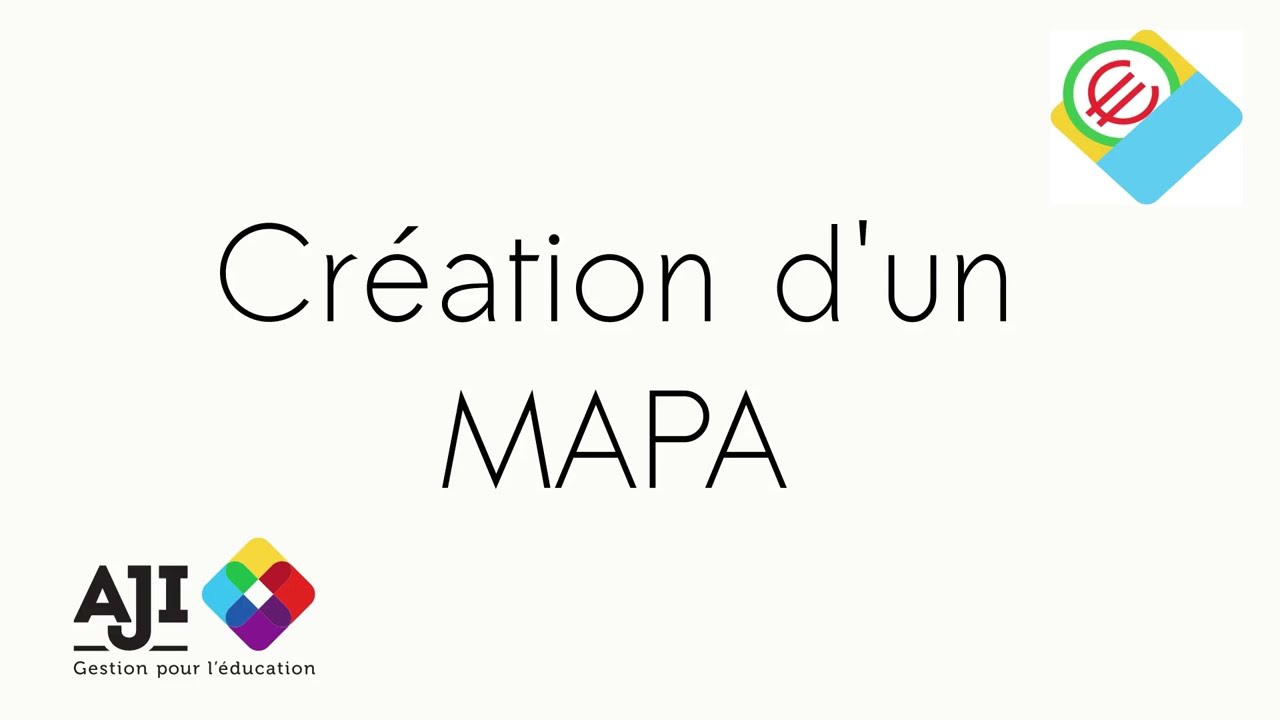 Création d'un MAPA
