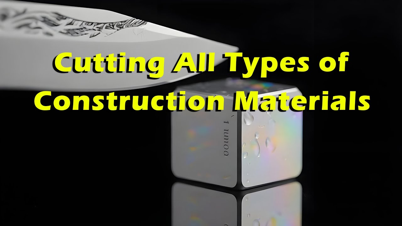 Cutting All Types of Construction Materials with a Knife