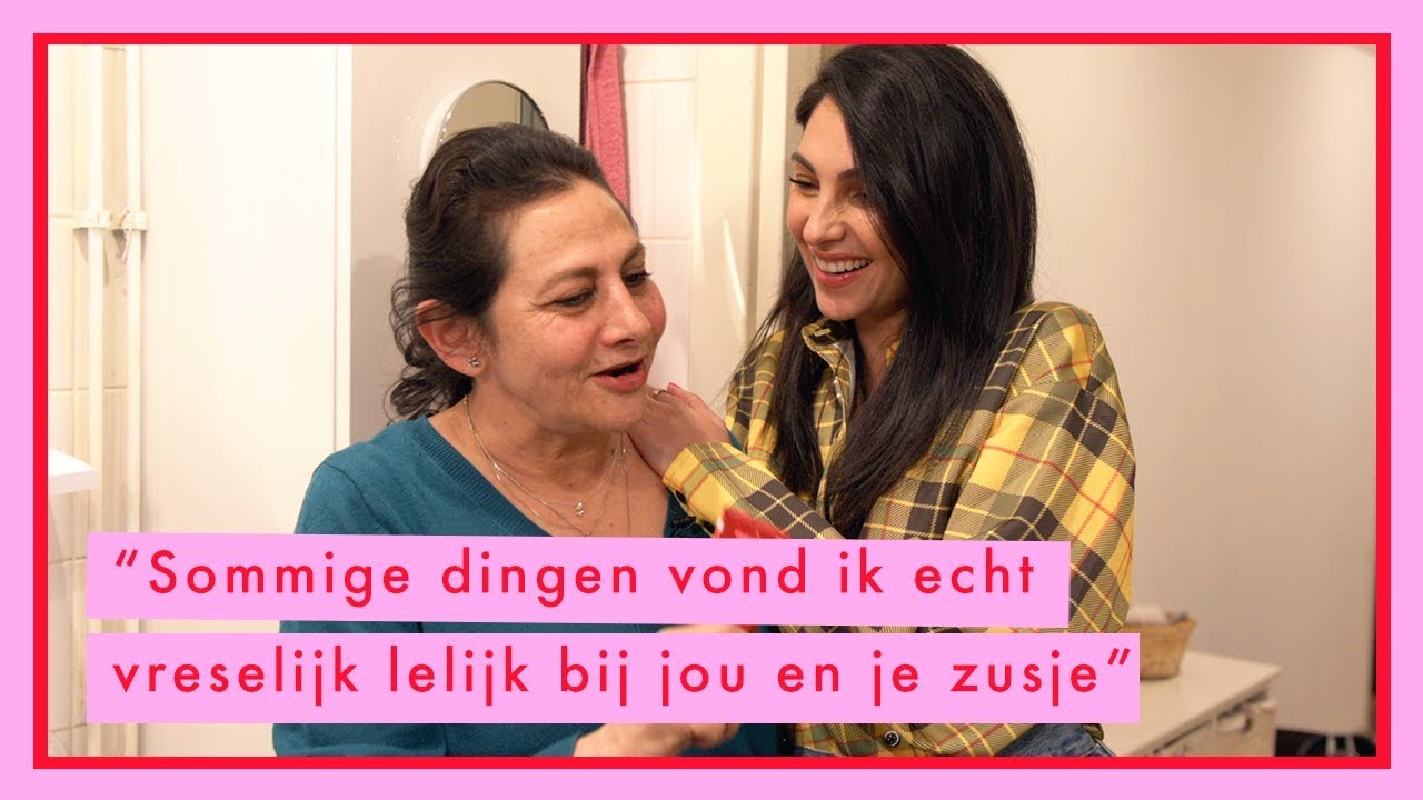 Mijn mama geeft haar mening over mijn make up looks van vroeger - Anna Nooshin