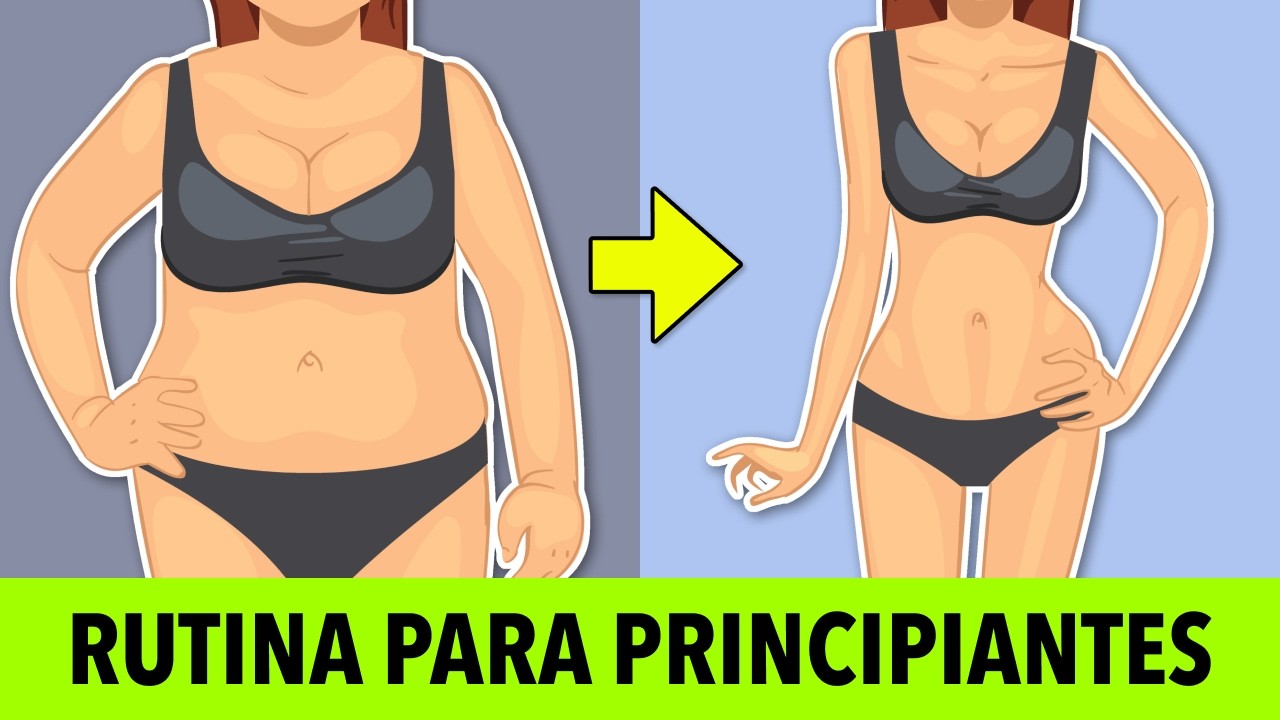 21 Ejercicios Fáciles para Hacer en Casa - Rutina para Principiantes que Desean Bajar de Peso