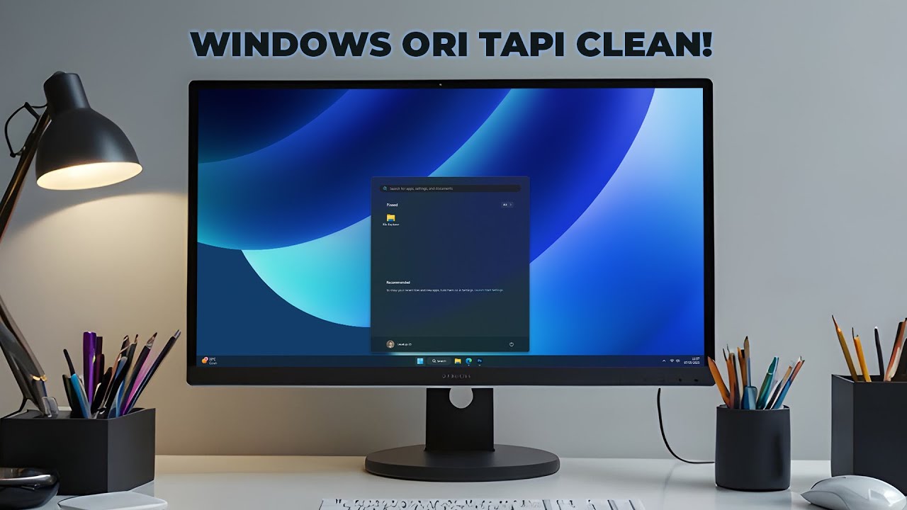 JADI KWENCENG!  Cara Install Windows Pakai UNATTEND Bisa Lebih CEPAT dan RINGAN