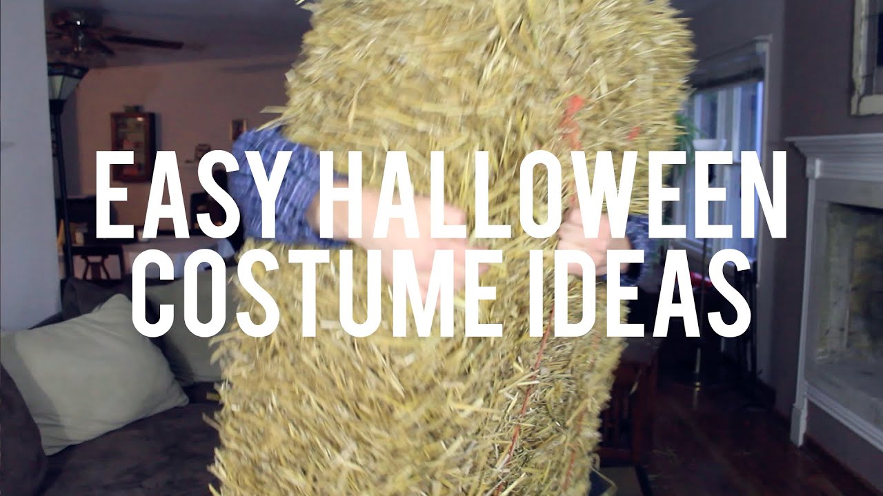 EASY HALLOWEEN COSTUME IDEAS