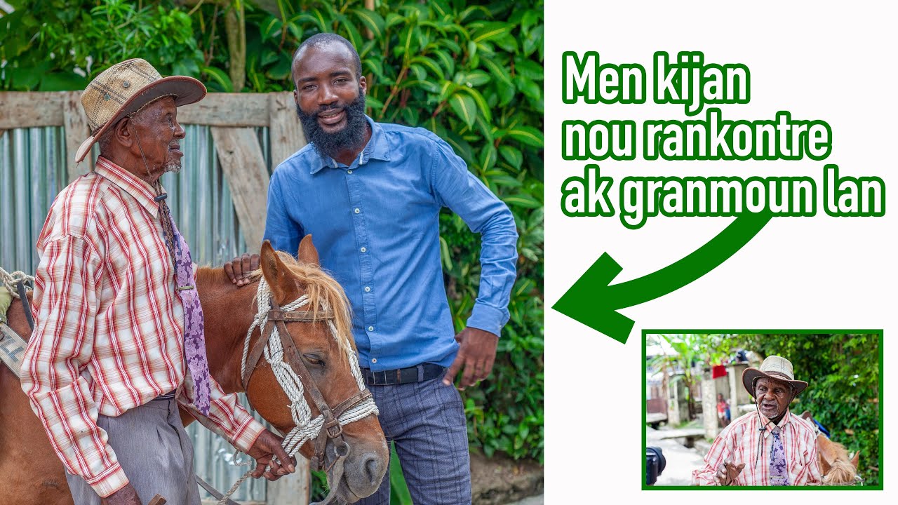 Granmoun sa gen anpil konesans, Pran kèk minit pou w tande l