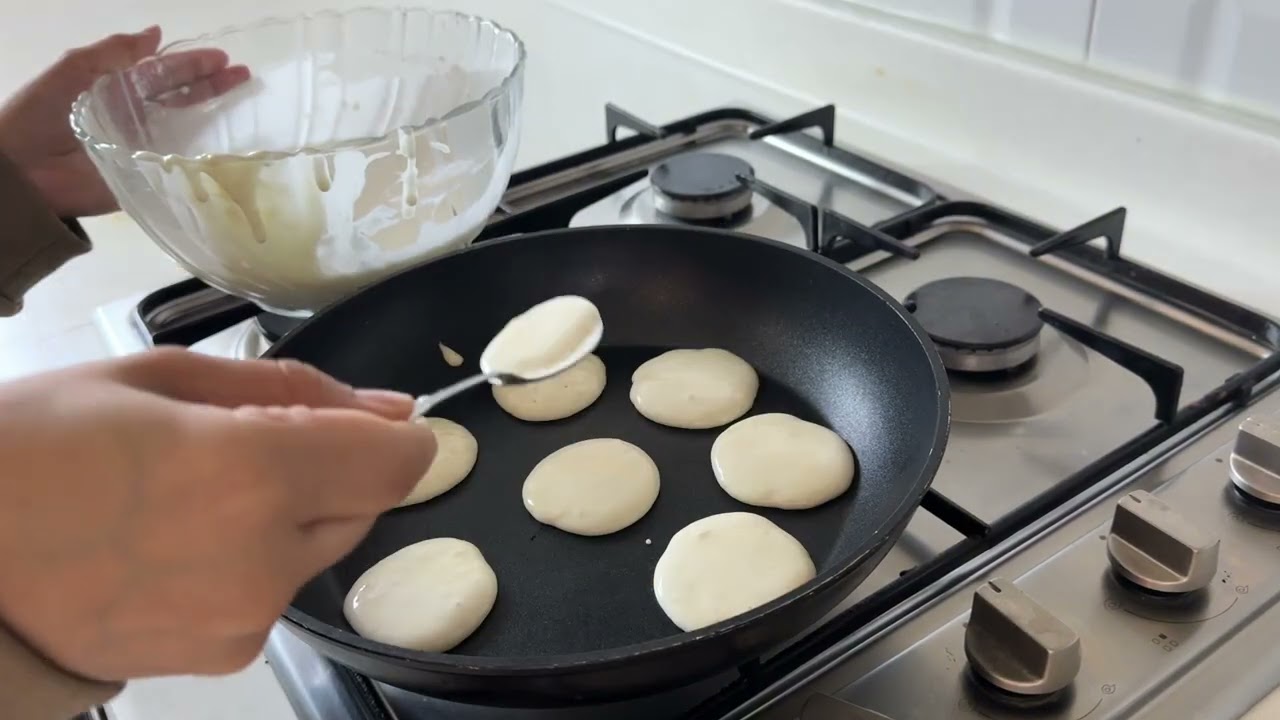 فاجأتهم في بان كيك 🥞طلع لذيذ جدا ❤️