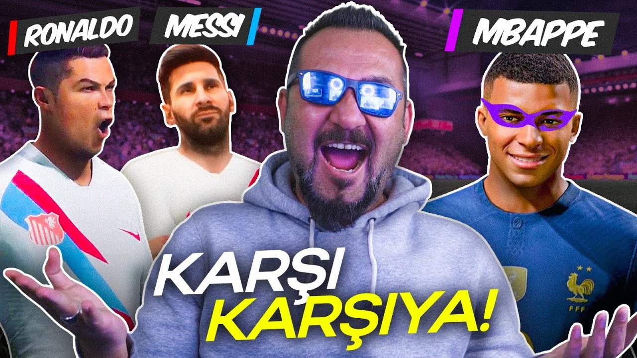 RONALDO VE MESSİ vs MBAPPE! | EA FC 24 TANTAN KARİYERİ BÖLÜM 12