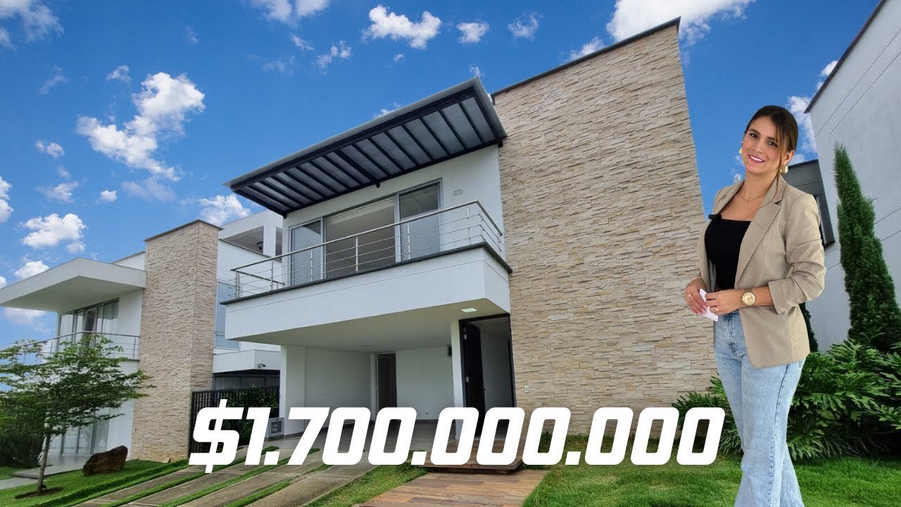 EXCLUSIVA CASA EN VENTA EN PANCE AL SUR DE CALI CON LA MEJOR VISTA A LA CIUDAD $ 406,379 USD