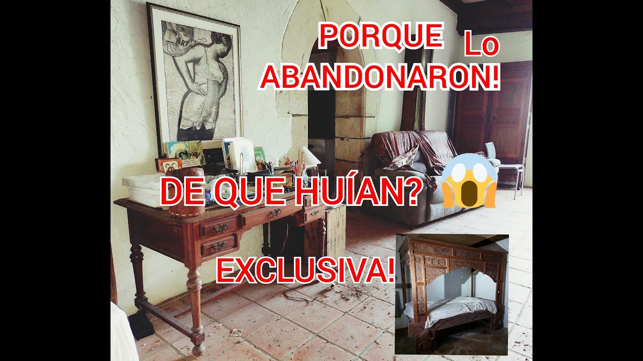 EXCLUSIVA! EMOCIONANTE CASA INTACTA, DESAPARECIERON HACE 20 AÑOS ! URBEX WOMAN