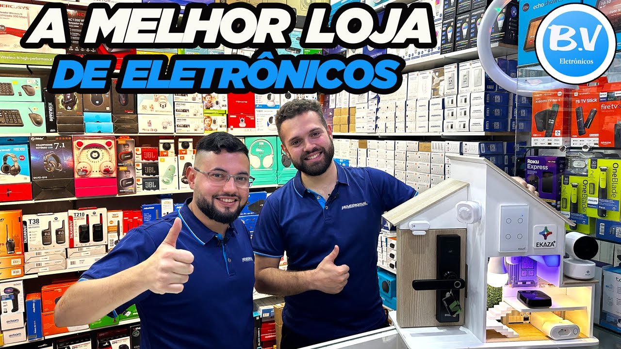 A MELHOR LOJA de ELETRÔNICOS do CENTRO DE SÃO PAULO - BV ELETRÔNICOS