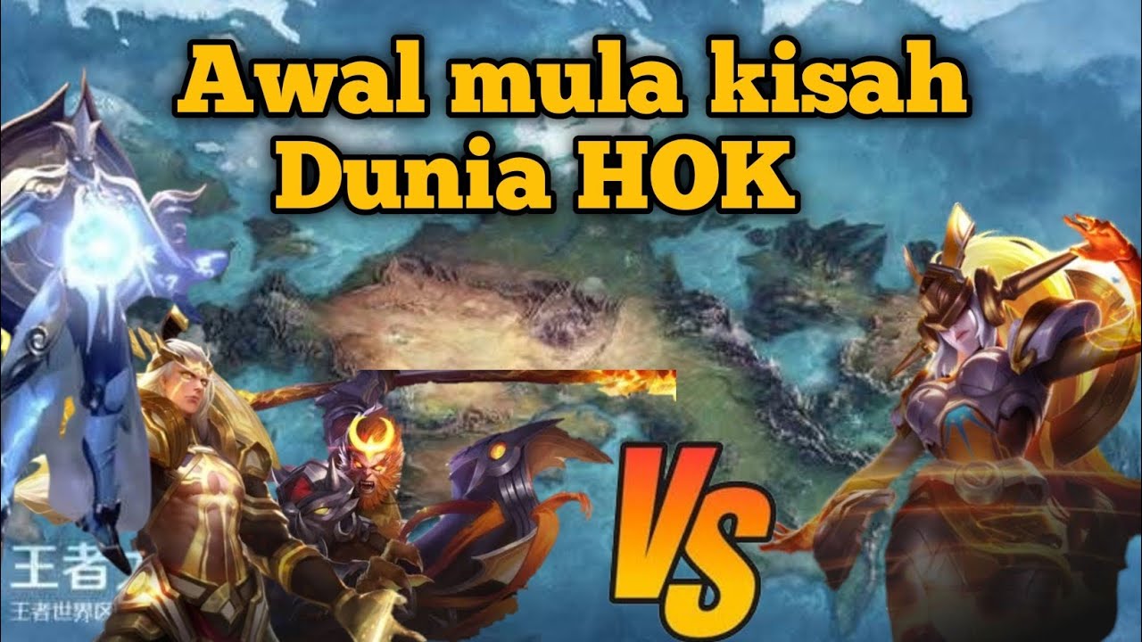Kisah awal mula terciptanya dunia Honor Of Kings