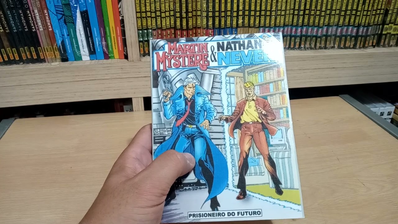 Martin Mystere & Nathan Never - Crossover Bonelli (fac simile)