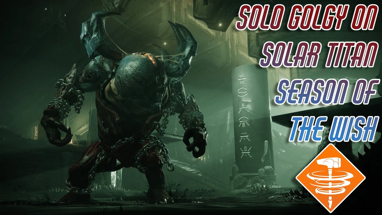 solo golgoroth on solar titan - season of the wish