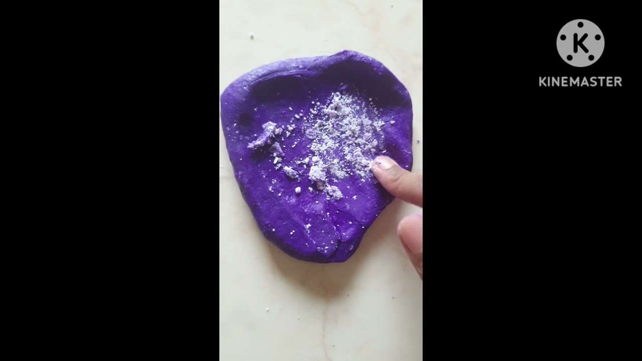 Homemade Purple Dough!