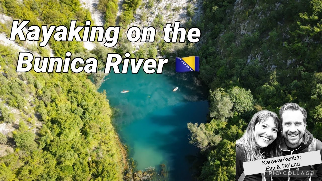 Kajaken auf der Bunica - kayaking on the Bunica river