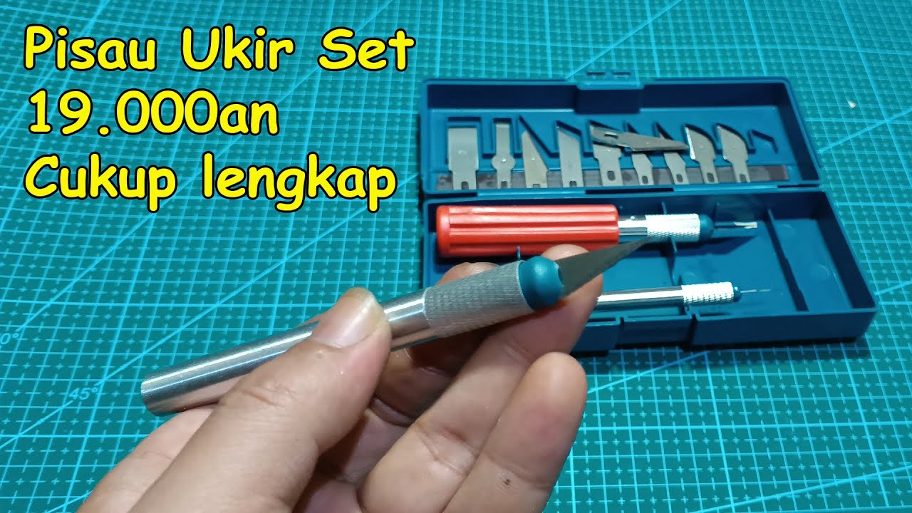 Review Pisau Ukir Set