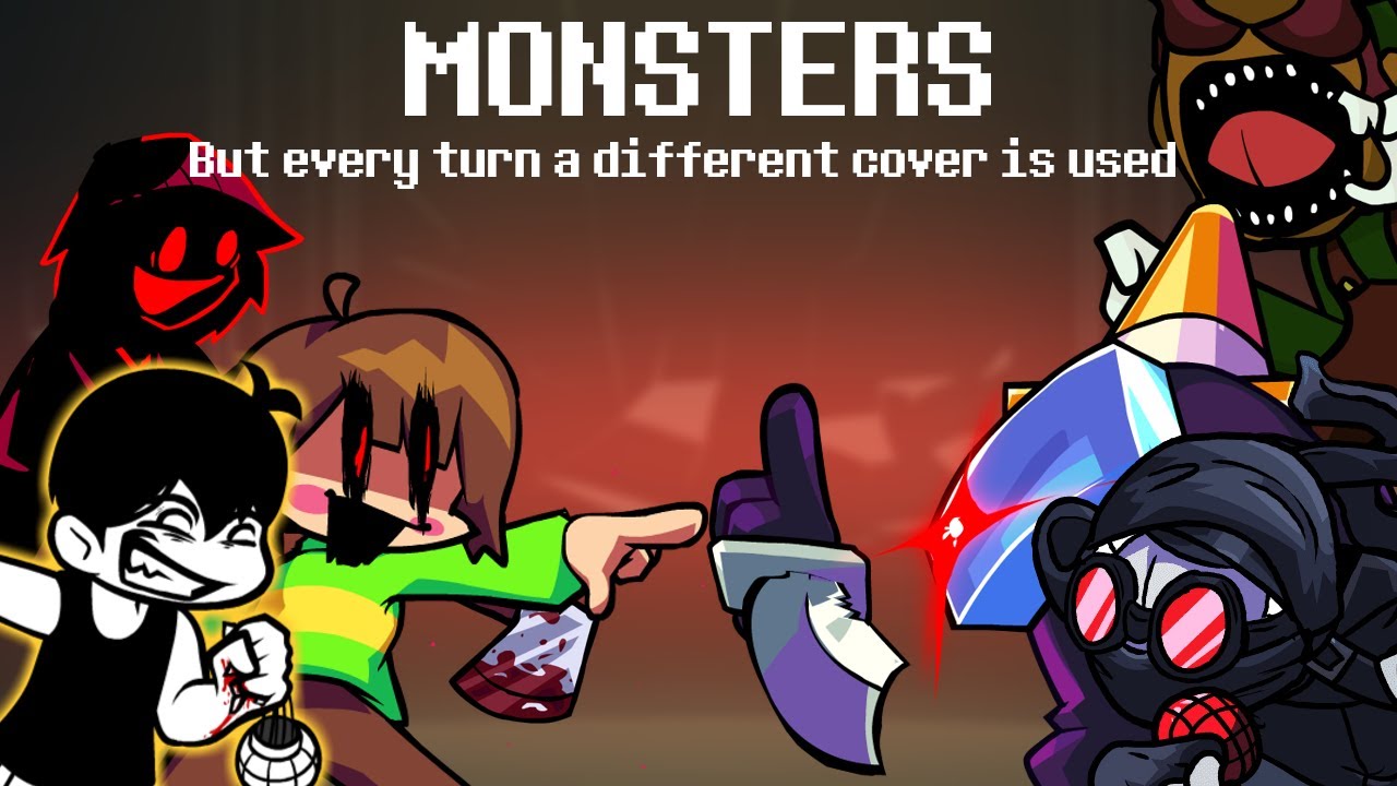 Monster Mash (Monsters but every turn a different cover is used!)