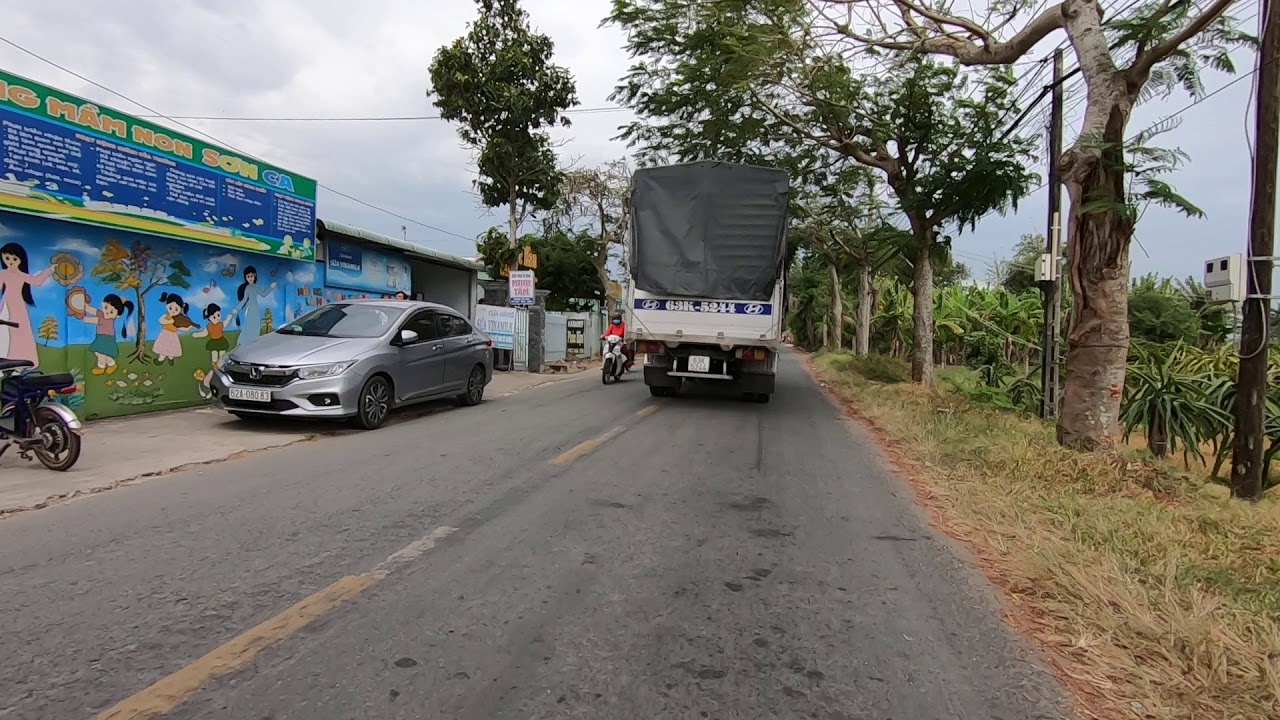 Từ Thị Trấn TẦM VU về phà Kỳ Son - Huyện Châu Thành Long An