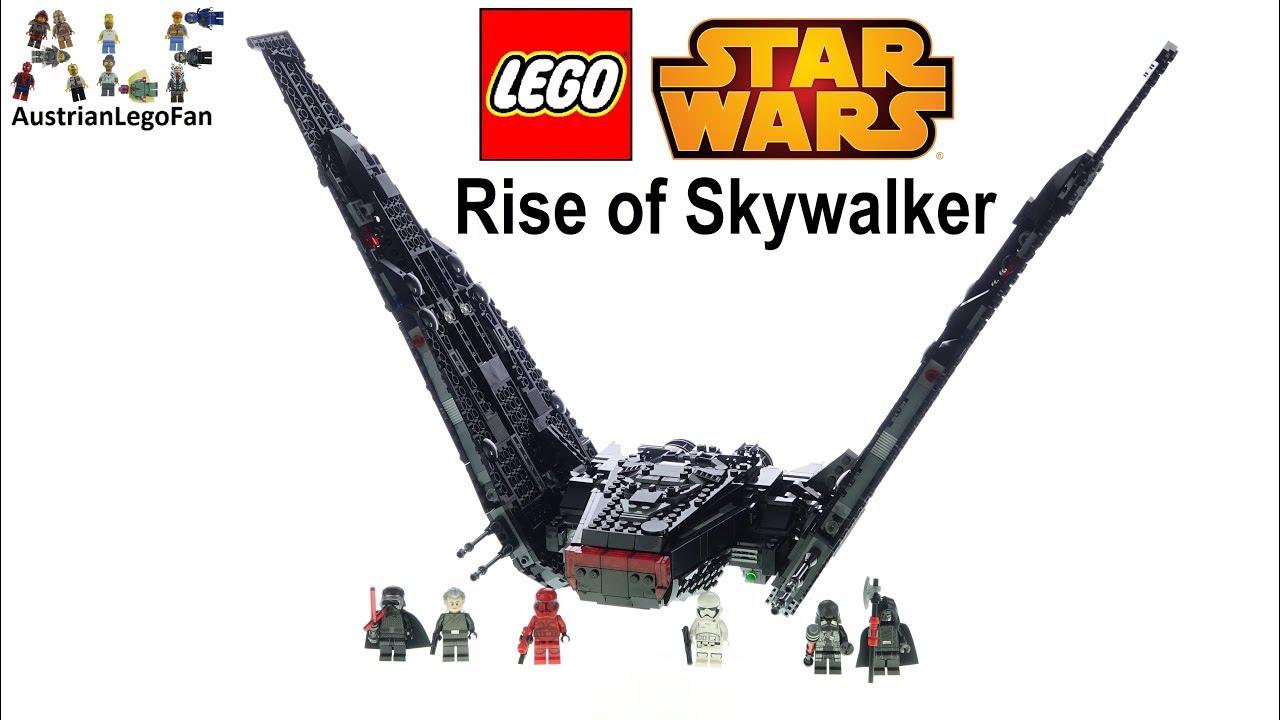 LEGO Star Wars 75256 Kylo Ren&acute;s Shuttle - Lego Speed Build Review