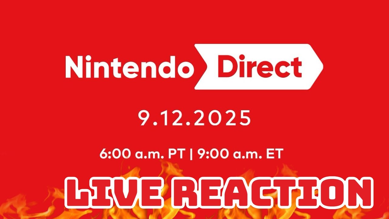 Nintendo Direct 9.12.2025 Live Reaction (MGN)