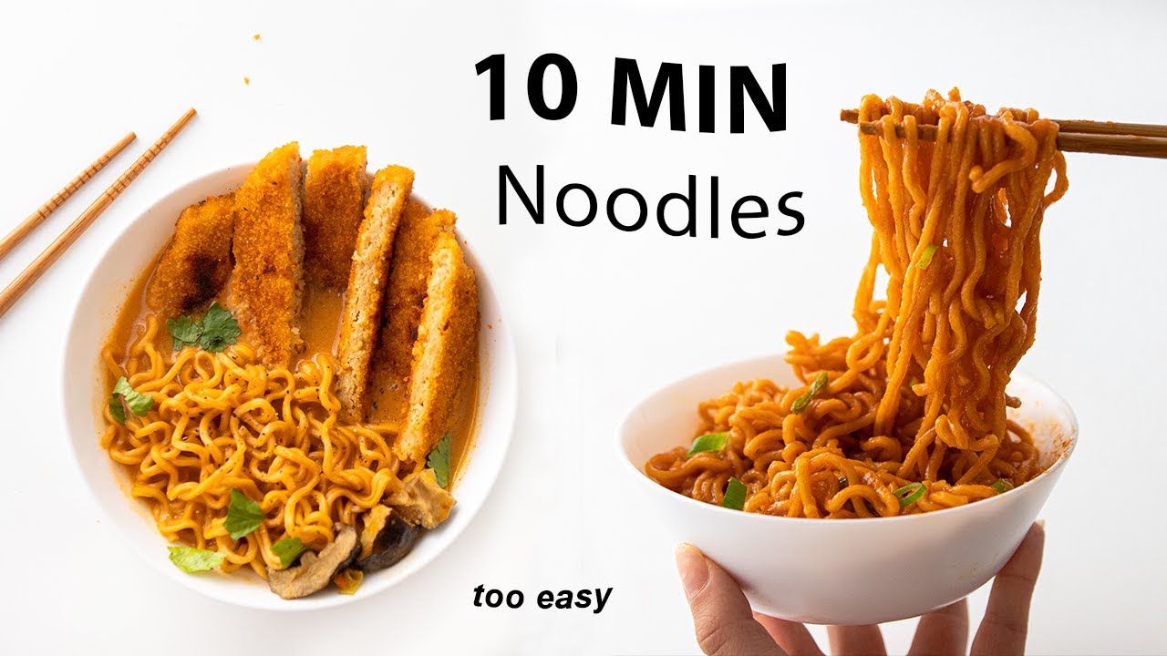 5 Quick Noodle Recipes to make every Week ! {easy & vegan}