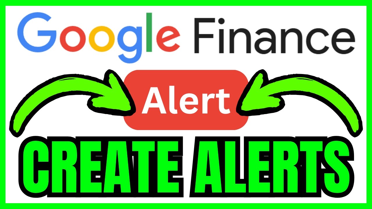 Как СОЗДАТЬ оповещения Google Finance (БЫСТРО И ПРОСТО) 2026