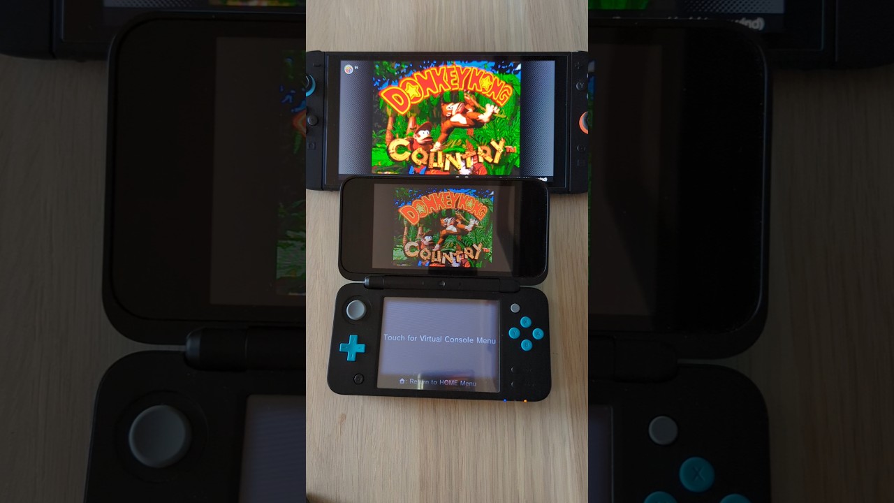 Donkey Kong Country- Nintendo Switch 2 vs New 2DS XL Speed Comparison