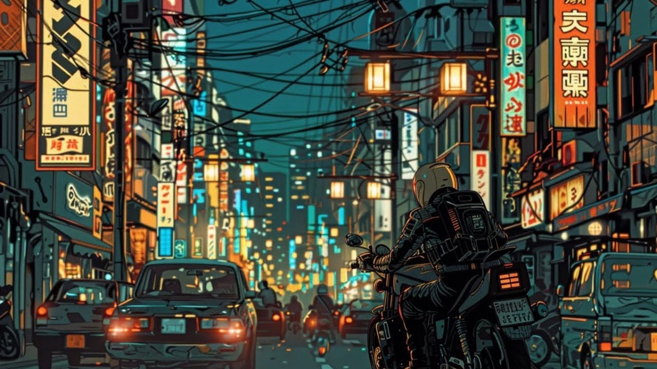 RİDER– Cyberpunk Ambient | Futuristic Background Music