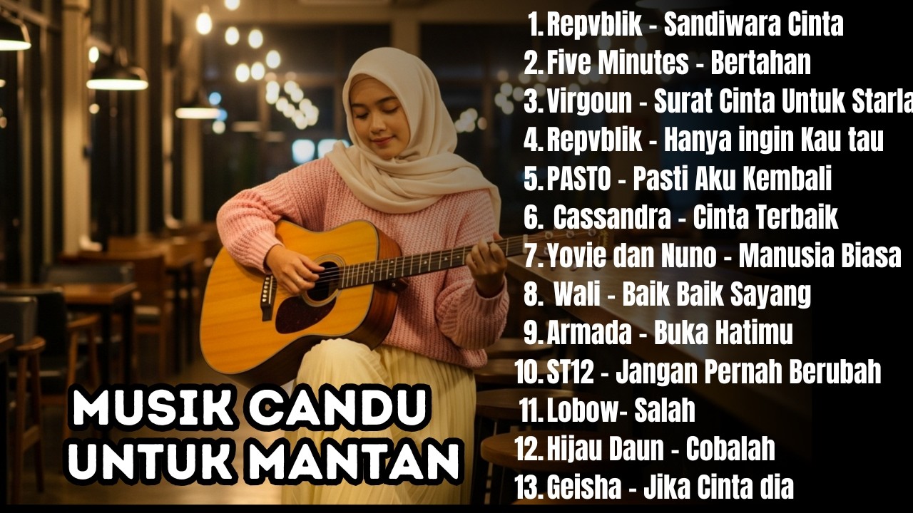 PLAYLIST AKUSTIK LAGU POP INDONESIA 2000-AN TERBAIK & HITS | COCOK UNTUK RAMADHAN RELIGI