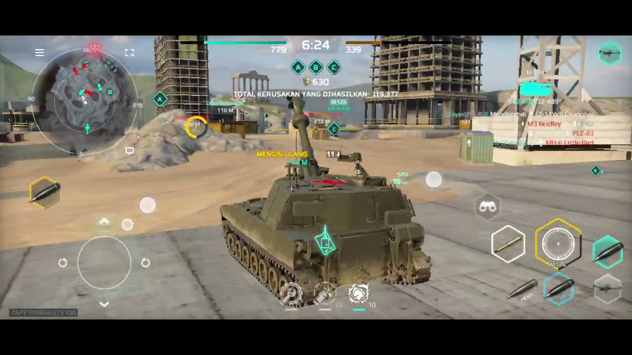 Main game perang tank