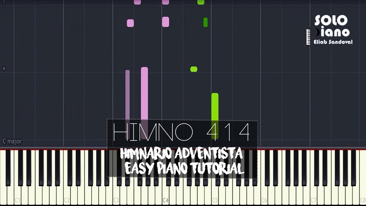 HIMNO 414 - ¡Oh, buen Maestro, despierta! | Easy Piano Tutorial + Partitura