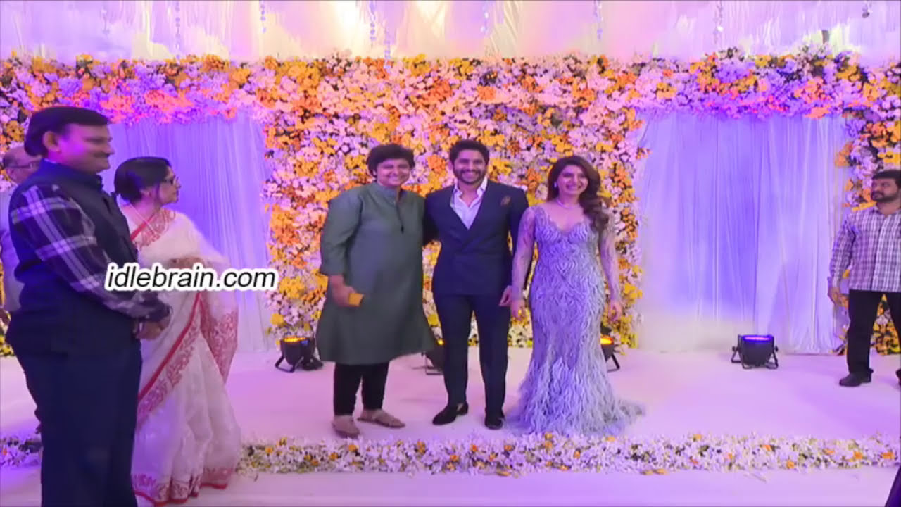 Chay Sam Wedding Reception LIVE  | Samantha and Naga Chaitanya Wedding Reception LIVE