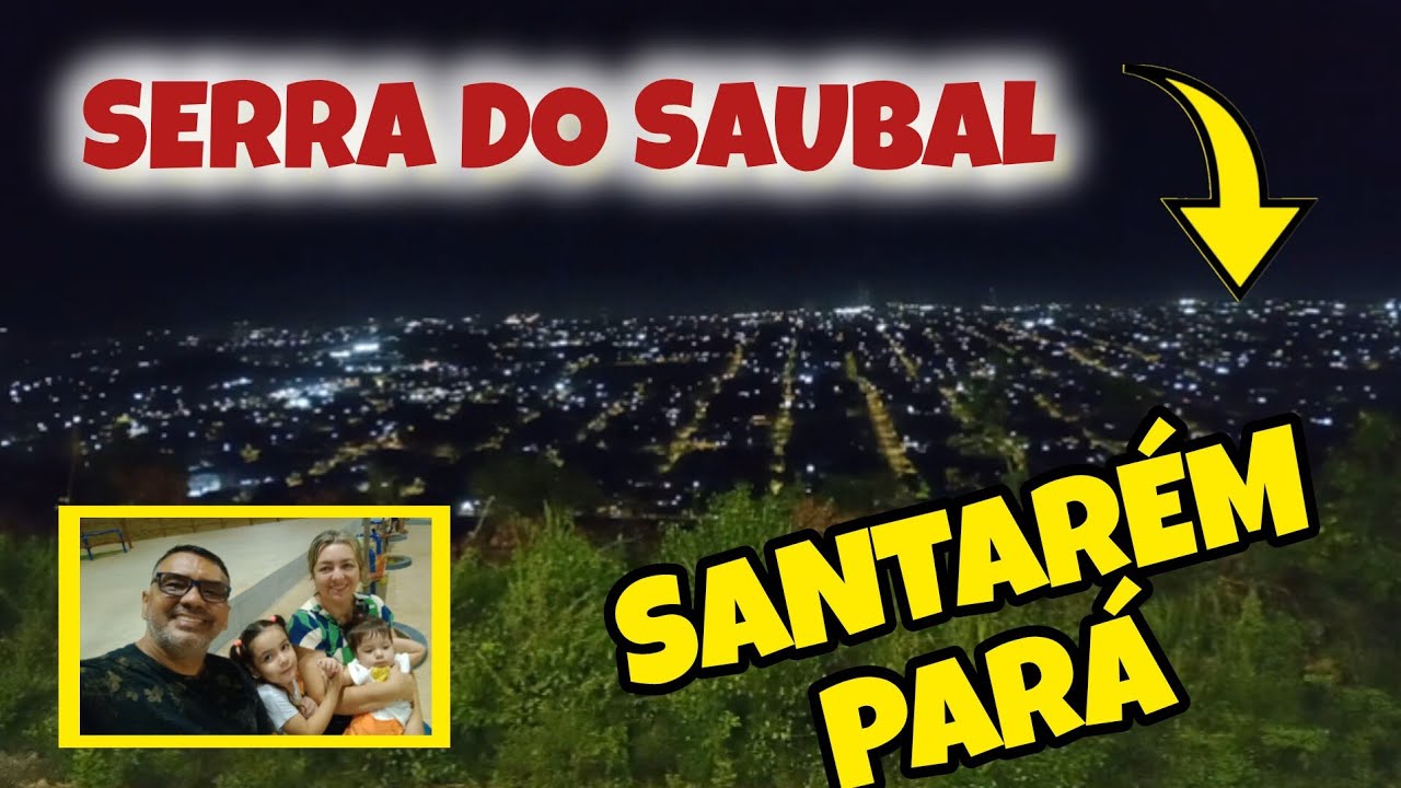 VEJA COMO FICOU O MIRANTE DA SERRA DO SAUBAL, EM SANTARÉM PARÁ.