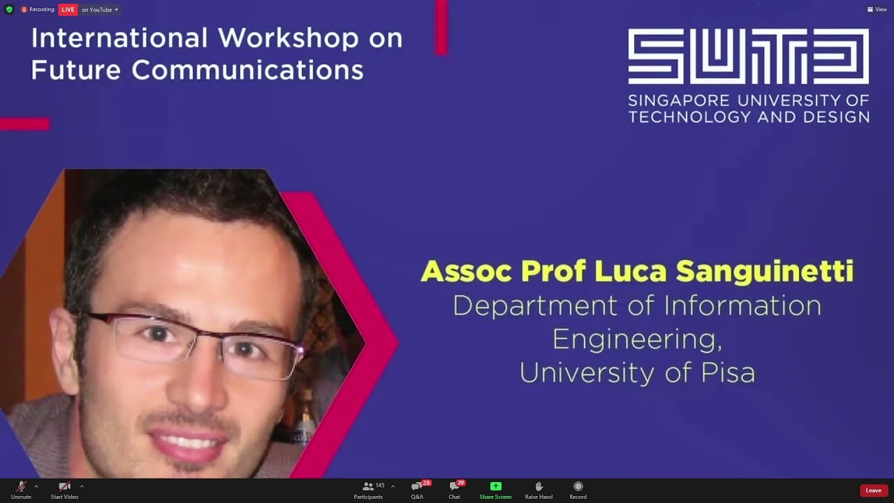 Holographic MIMO Communications | Associate Professor Luca Sanguinetti