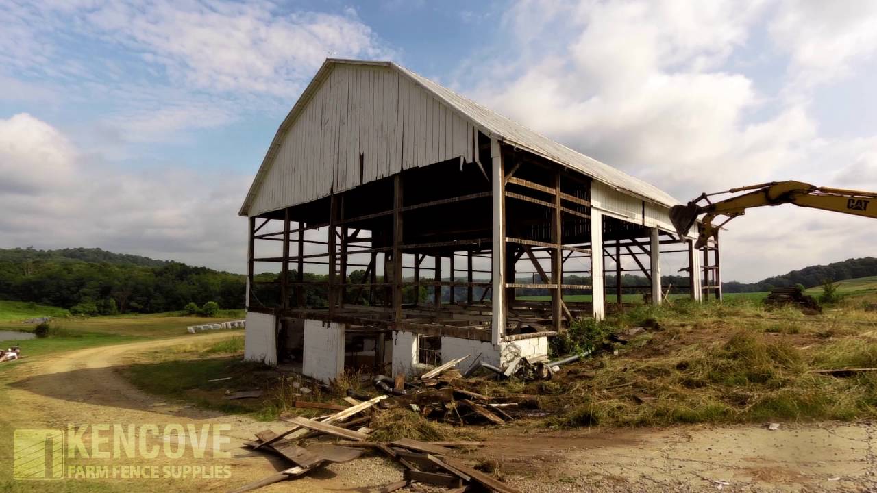 Kencove Barn Collapse