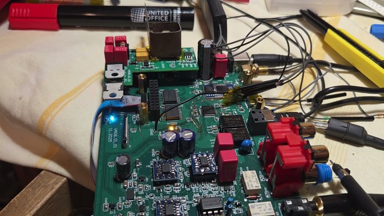 Semibreve DA10s DAC total rework in progress.