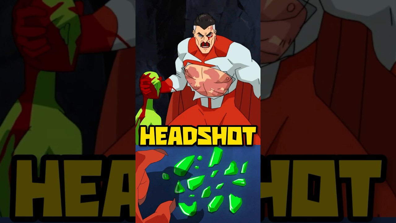 Why Did Omni-Man Go For The HEAD? | Invincible Season 4 Green Ghost #invincible #comics #shorts