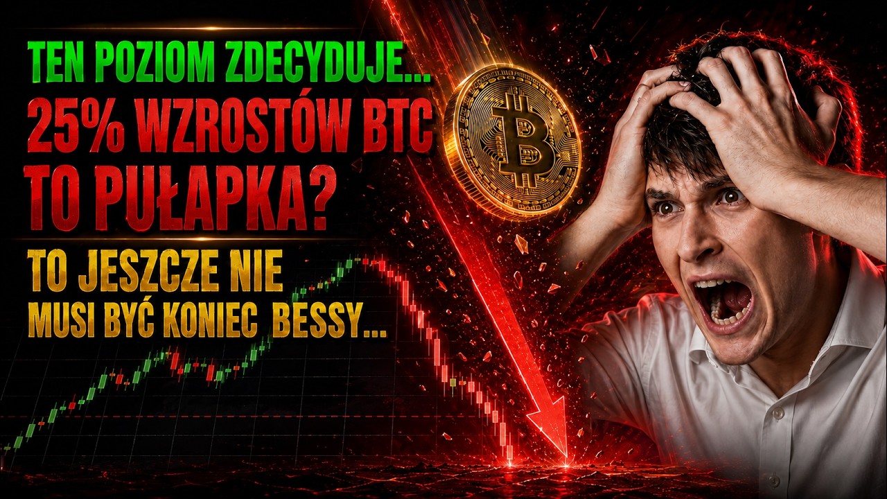 🚨 Bitcoin Eksplodował +25%! Ale Bessa Wciąż Trwa? Ten Poziom Zdecyduje