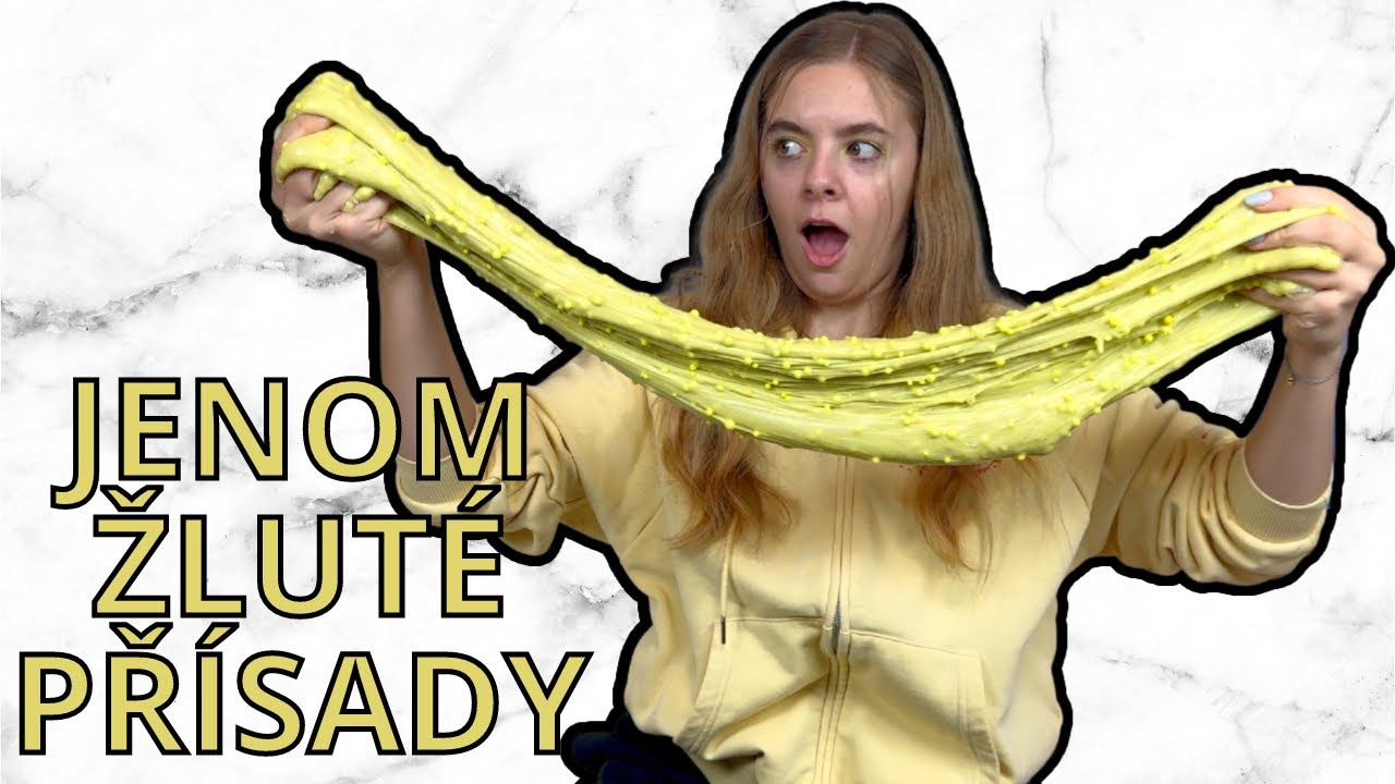 Vyrábím celý žlutý sliz  /LEA