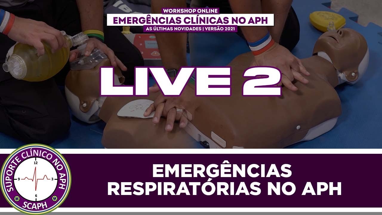 WEC 2021 | LIVE 2 | EMERGÊNCIAS RESPIRATÓRIAS NO APH | CASOS CLÍNICOS