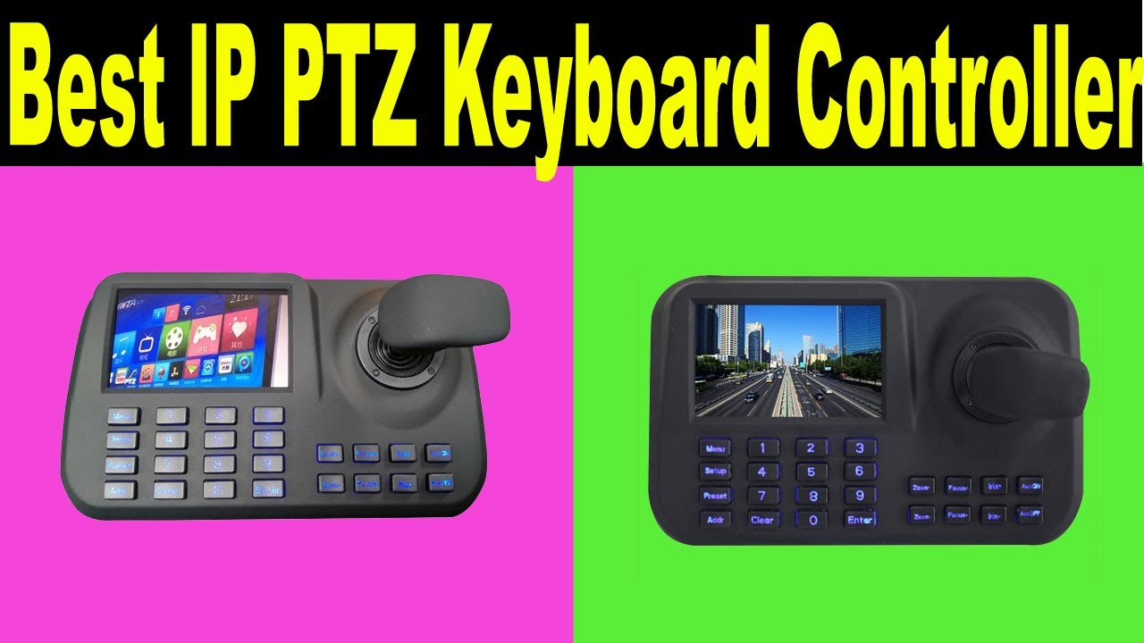 Top 5  Best  IP PTZ Keyboard Controller Review 2021