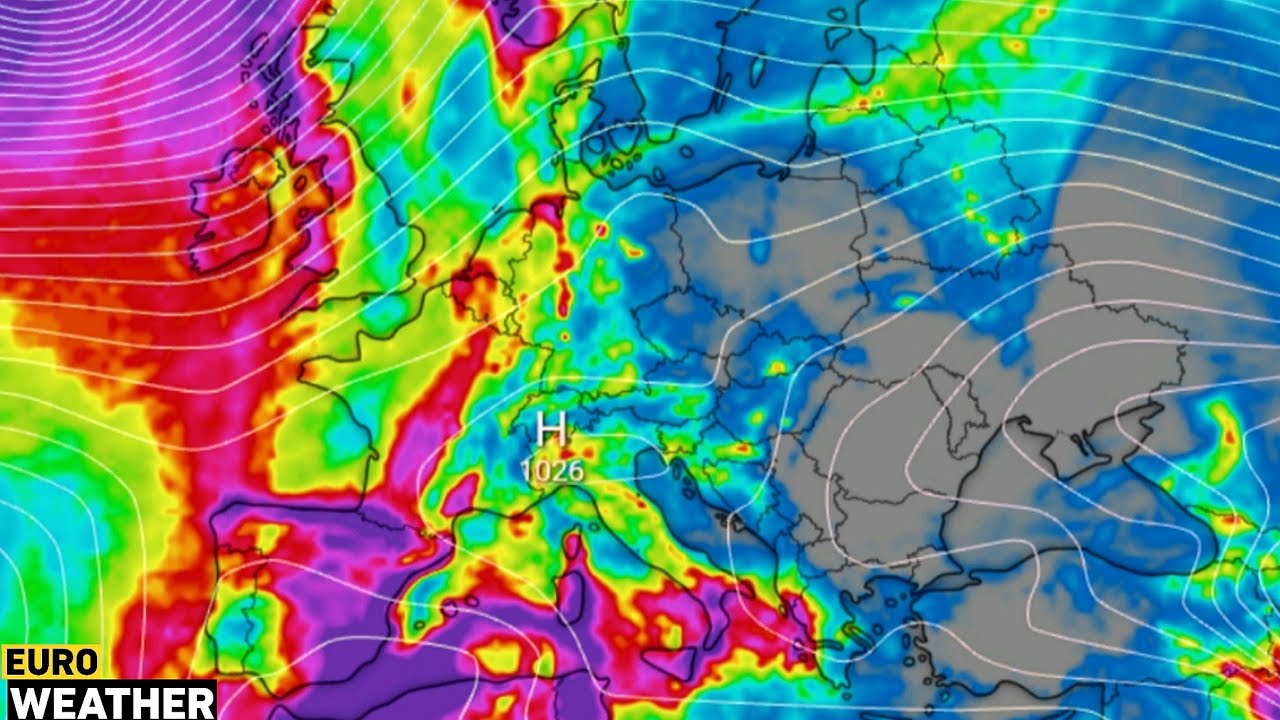 European Weather | ECMWF Model Precipitation March 18, 2026 - RainStorms In Europe